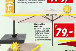 Bauhaus Sunfun Marktschirm Venetien II Angebot
