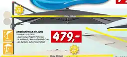 Bauhaus Ampelschirm ax my zone Angebot