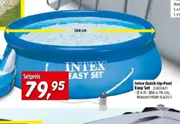 Bauhaus Intex quick up pool easy set Angebot