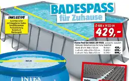 Bauhaus Frame pool set oasis lap pool Angebot