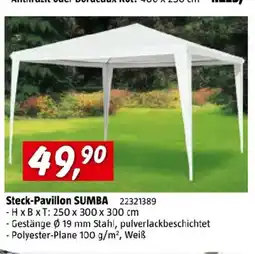 Bauhaus Steck pavillon sumba Angebot