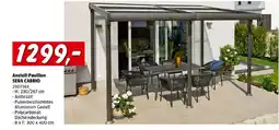 Bauhaus Anstell pavillon sera cabrio Angebot