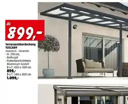 Bauhaus Terrassenüberdachung tuscany Angebot