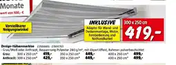 Bauhaus Design Hülsenmarkise Angebot