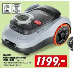 Bauhaus Segway mähroboter navimow 1215e lidar Angebot