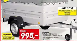 Bauhaus Anhänger tieflader eu2 Angebot