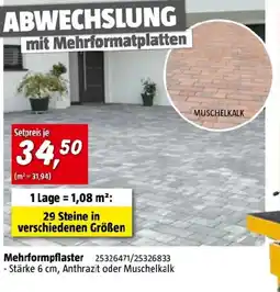 Bauhaus Mehrformpflaster Angebot