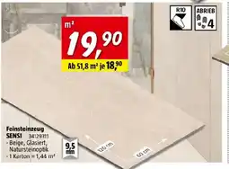 Bauhaus Feinsteinzeug sensi Angebot