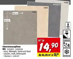 Bauhaus Feinsteinzeugfliese Angebot