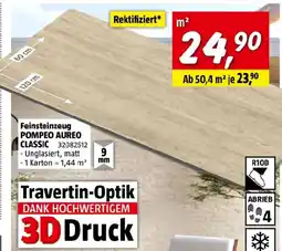 Bauhaus Feinsteinzeug pompeo aureo classic Angebot