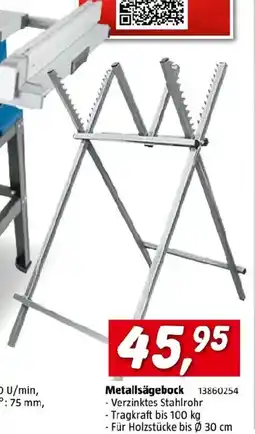 Bauhaus Metallsägebock Angebot