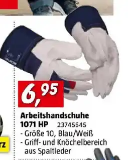 Bauhaus Arbeitshandschuhe 1071 hp Angebot