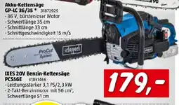 Bauhaus Ixes 20v benzin-kettensäge pcs56e Angebot