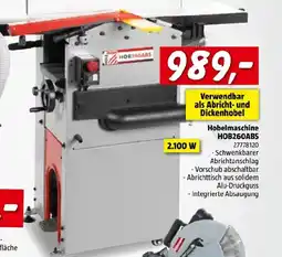 Bauhaus Hobelmaschine hob260abs Angebot