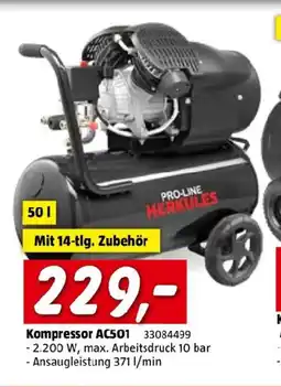 Bauhaus Kompressor ac501 Angebot