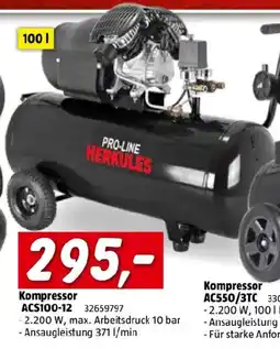Bauhaus Kompressor acs100-12 Angebot