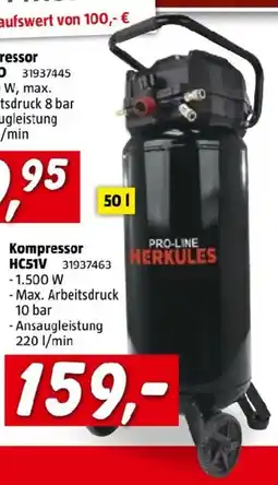 Bauhaus Kompressor hc51v Angebot