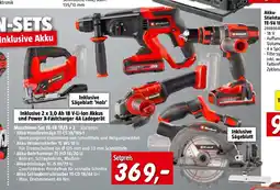 Bauhaus Maschinen-sets te tk 18/5 +2 Angebot