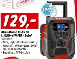 Bauhaus Akku-radio te-cr 18 li dab+/fm/bt- solo Angebot