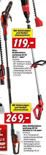 Bauhaus Akku multifunktions werkzeug gp hc 18/5020 lit bl-solo Angebot