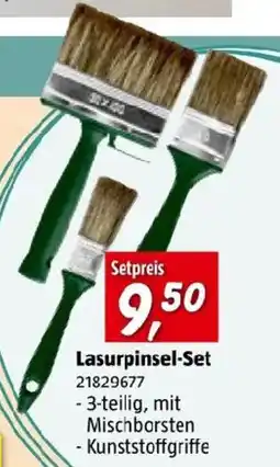 Bauhaus Lasurpinsel set Angebot