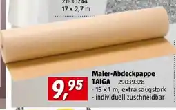 Bauhaus Maler abdeckpappe taiga Angebot