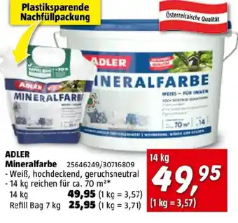 Bauhaus Adler mineralfarbe Angebot