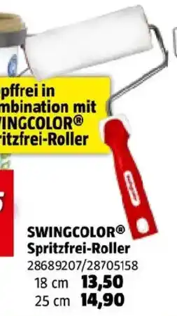 Bauhaus Swingcolor spritzfrei roller Angebot