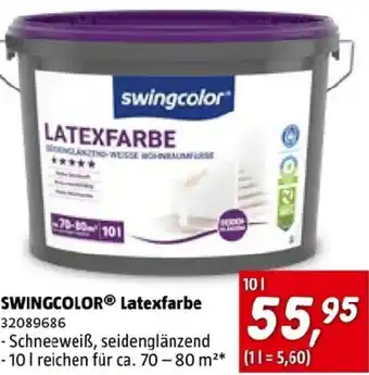 Bauhaus Swingcolor latexfarbe Angebot
