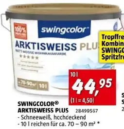 Bauhaus Swingcolor arktisweiss plus Angebot