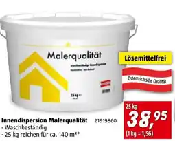 Bauhaus Innendispersion malerqualität Angebot
