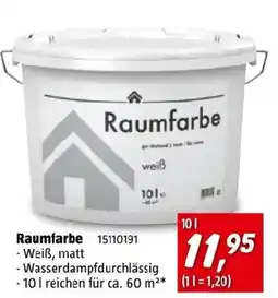 Bauhaus Raumfarbe Angebot