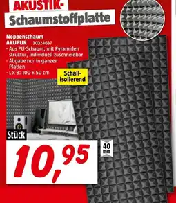 Bauhaus Noppenschaum AKUPUR Angebot