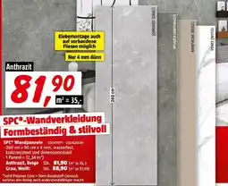Bauhaus Spc wandverkleidung Angebot