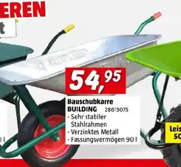 Bauhaus Bauschubkarre building Angebot