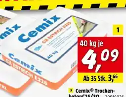 Bauhaus Cemix Angebot
