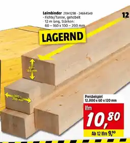 Bauhaus Leimbinder Angebot