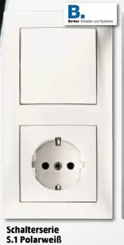 Bauhaus Schalterserie S.1 Polarweiß Angebot