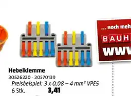 Bauhaus Hebelklemme Angebot
