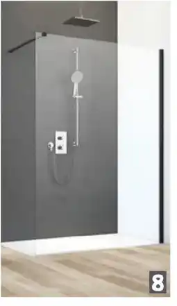 Bauhaus Vario walk-in duschwand Angebot