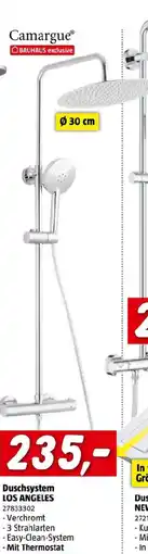 Bauhaus Duschsystem los angeles Angebot