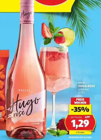 Hofer Hugo rosé Angebot