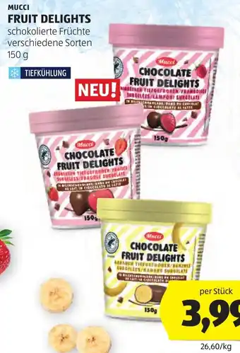 Hofer Mucci Chocolate Fruit Delights Angebot