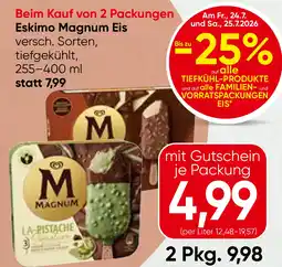 Spar Eskimo Magnum Eis Angebot