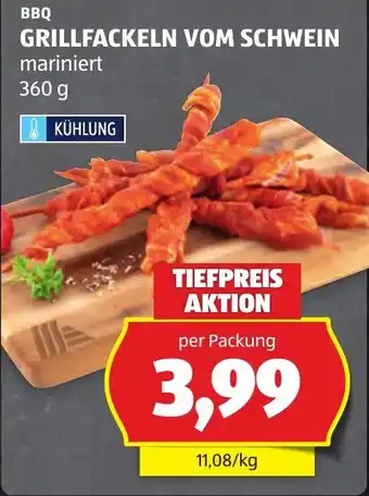 Hofer BBQ Grillfackeln vom Schwein Angebot