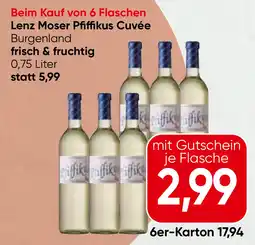 Spar Lenz Moser Pfiffikus Cuvée Angebot
