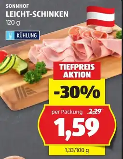 Hofer Sonnhof Leicht-Schinken Angebot