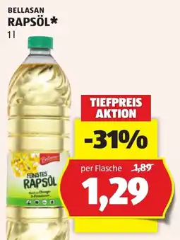 Hofer Bellasan Rapsöl Angebot