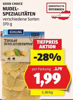 Hofer Good Choice Tiroler Schlutzkrapper Angebot
