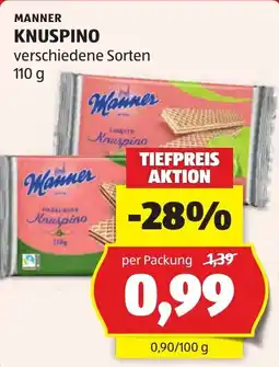 Hofer MANNER KNUSPINO Angebot